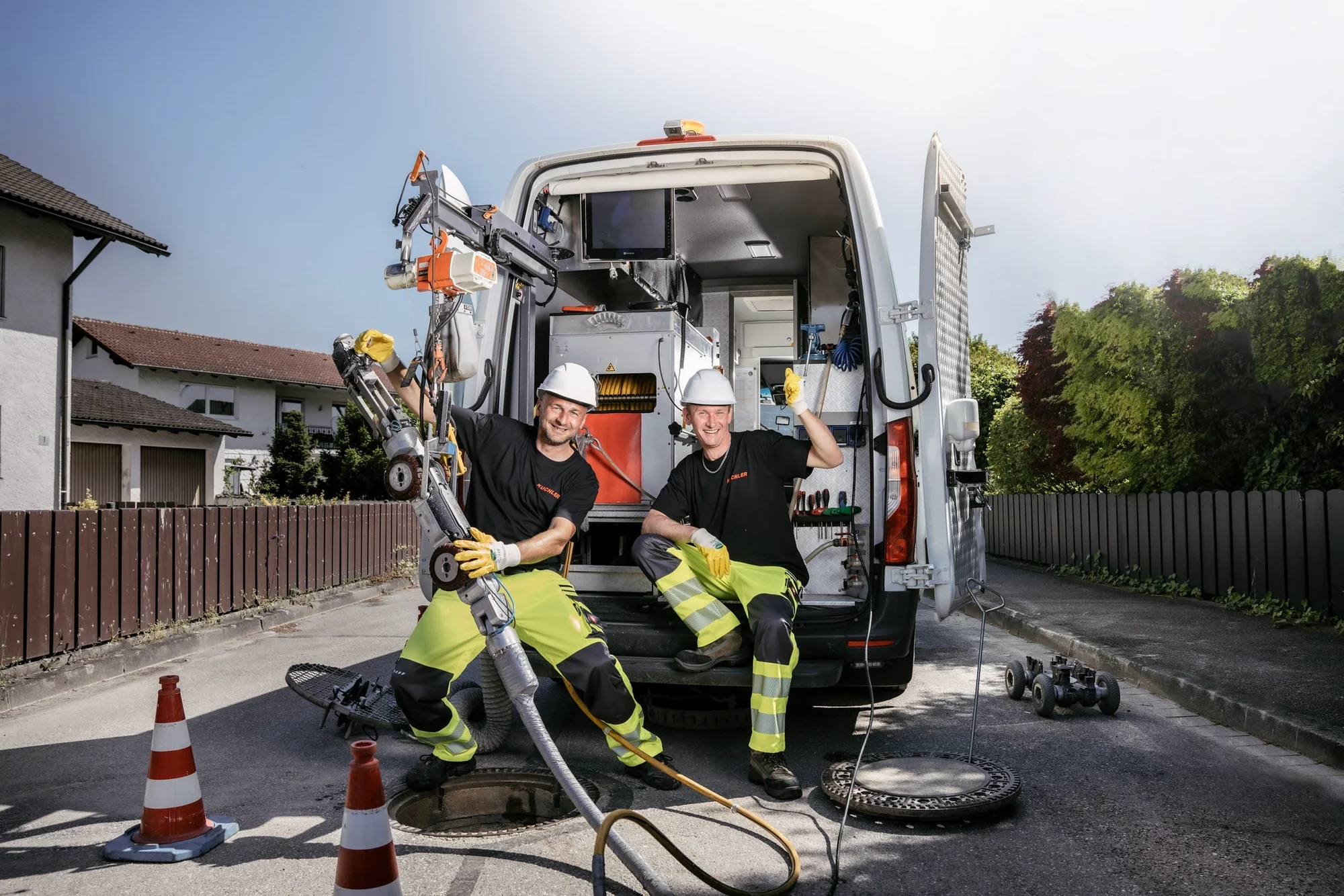 Kanalreinigung für Grundleitungen und Hausanschlüsse